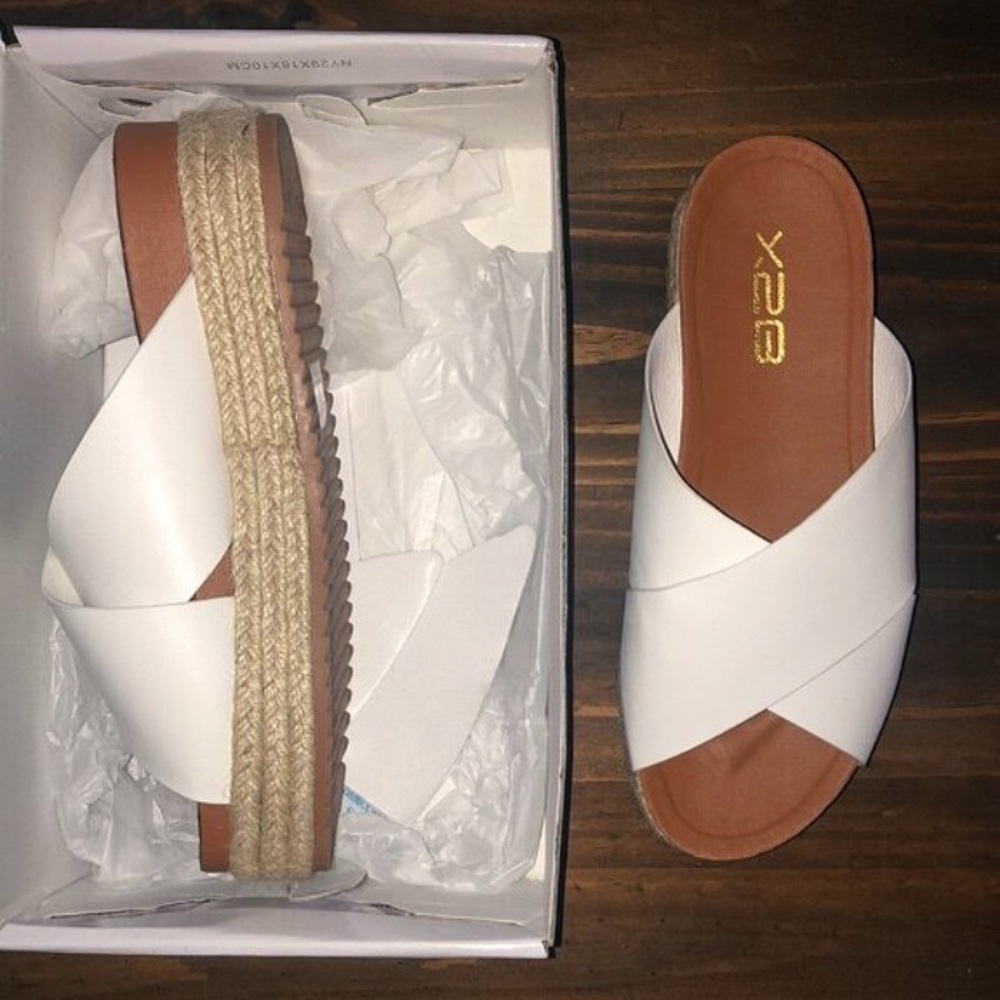 White Sandals